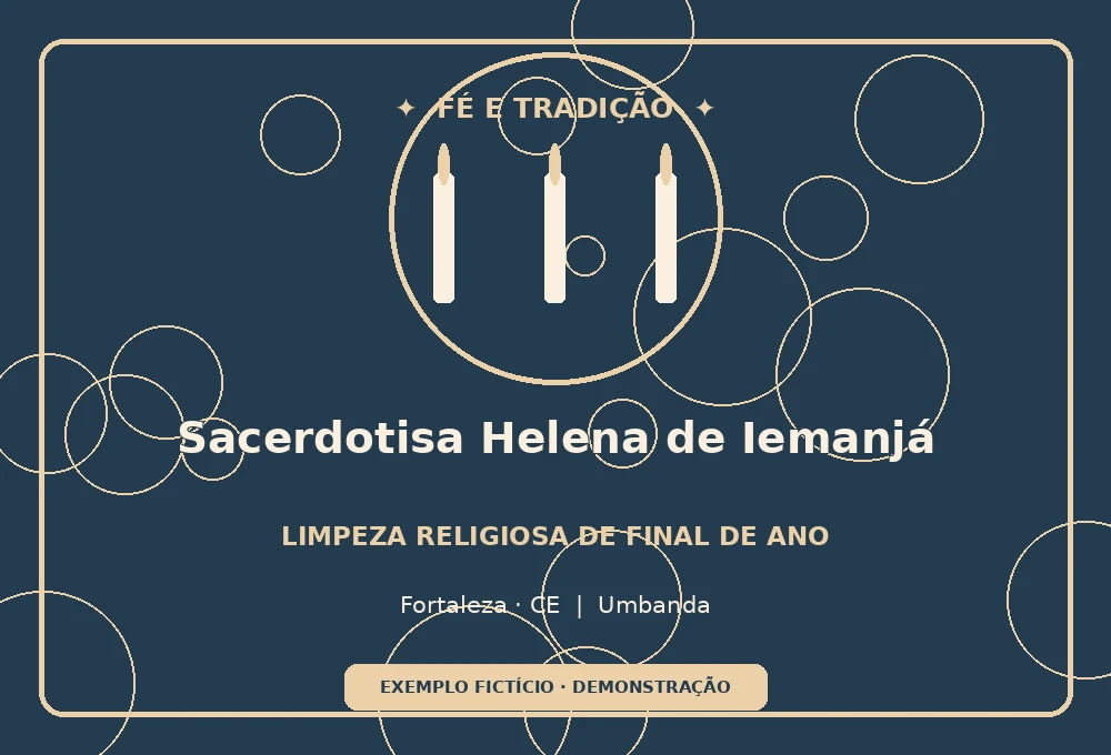 Flyer de Helena de Iemanjá